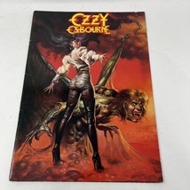 Ozzy Osbourne Ultimate Sin Tour Book Program 1986 Vintage - £55.15 GBP