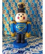 Handmade Glass Christmas Toy Soldier - $45.94