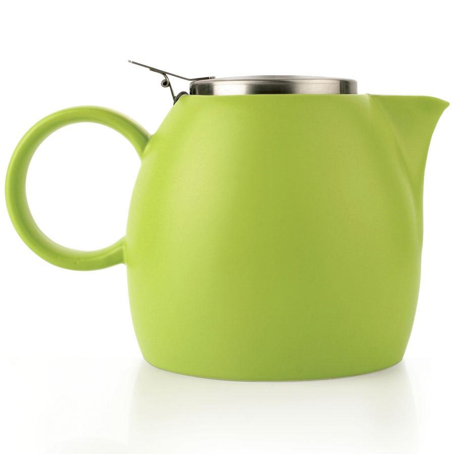 Tea Forte PUGG Ceramic Teapot - Pistachio Green - 3 x 24 oz Pugg teapots - pista - $103.64