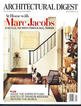 Architectural Digest Magazine-September 2016-At Home w/Marc Jacobs - £7.15 GBP