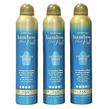 Ogx Big Hair Spray Bodifying Bamboo Fiber Full 8 oz New Lot Of 3 - £111.51 GBP
