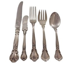 Chantilly by Gorham Sterling Silver Flatware Set For 12 Service 63 Pieces - £2,444.37 GBP