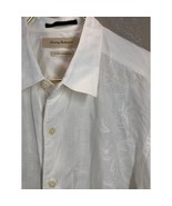 Tommy Bahama Linen Embroidered Island Modern Fit Mens Long Sleeve Size L... - $41.98 CAD