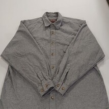 Moose Creek RN#116636 Men's Gray Cotton Heavyweight Long Sleeve Shirt Size XL image 13