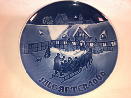 1969 B&amp;G 7 Inch Plate Arrival Of Christmas Guests Mint - £16.06 GBP