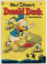 Walt Disney’s Donald Duck 394 GVG 3.0 Golden Age 1952 Dell 4-Color Malayalaya - £11.81 GBP