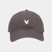 Spring Cotton  Eagle Embroidery Baseball Cap Adjustable Outdoor Snapback Hats fo - £85.41 GBP