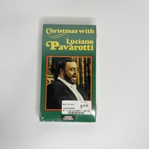 Christmas With Luciano Pavarotti VHS VCR Video Tape Movie - $18.75
