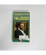 Christmas With Luciano Pavarotti VHS VCR Video Tape Movie - $345.19 MXN