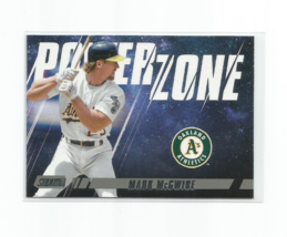 Mark Mc Gwire (Oakland) 2022 Topps Stadium Club Power Zone Insert Card #PZ-17 - £3.98 GBP