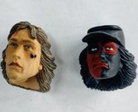 The Warriors Movie Figure Heads Mezco Toys Replacement Parts Swan &amp; Base... - $24.99