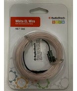 RadioShack White EL Wire, 3m / 118.1&quot;, 2760415 Decorative Accent Light L... - £10.13 GBP