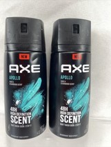 (2) AXE Apollo Sage Cedarwood￼ 48hr High Definition Deodorant Body Spray 4 oz - $7.91