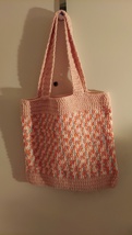Blush Shoulder Tote Bag, 16 x 16 inches - £19.54 GBP