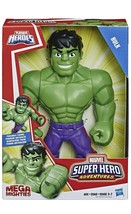 Playskool 10in. Marvel Super Hero Adventures Mega Mighties Hulk - £15.80 GBP