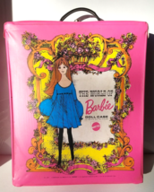 Vintage 1968 The World Of Barbie Pink Doll Case Mattel No. 1002 - £15.79 GBP