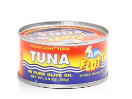 Flott Solid Light Tuna in olive oil High Quality 2.8 oz (PACK OF 12) - $49.49