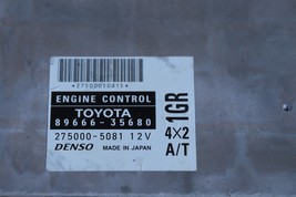 04 4Runner 4x2 4.0 ECM ECU Engine Control Module Immo Ignition Key 89661-35680 image 3