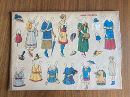 Decalco Litho CO Doll Cut Outs Paper Dolls Uncut - $50.00