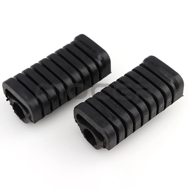 1 Pair Motorbike Foot Peg Rubber Nonslip Footrest Pedal Foot Peg Cover S... - £6.35 GBP