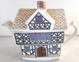 Sadler Teapot English Country Houses Tudor House Built During Reign Henry VIII - £22.42 GBP