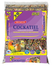 3-D Pet Products Premium Cockatiel Mix Bird Food Seeds, with Probiotics - $25.55
