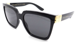 Dolce &amp; Gabbana Sunglasses DG 6165 501/87 56-17-140 Black / Dark Grey Italy - $121.52