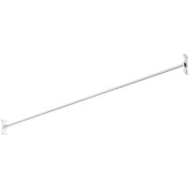 Signature Hardware 466740 60&quot; Straight Brass Shower Rod - Chrome - $67.90