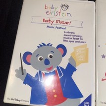 Lot Of 3 Baby Einstein DVD, Baby Mozart, Galileo, &amp; Money - £16.99 GBP