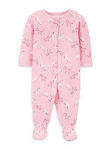 Child Of Mine by Carter&#39;s Unicorn Unisex Sleep N Play Pajama - £13.44 GBP