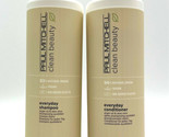 Paul Mitchell Clean Beauty Everyday Shampoo &amp; Conditioner  Vegan 33.8 oz - $57.05