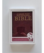 Catholic Child&#39;s First Communion Bible-Maroon Imitation Leather With Gif... - $27.52 CAD