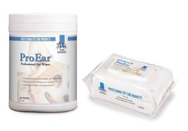Professional Cleaner for Dog &amp; Cat Ears ProEar Cleaning Wipes - Choose Q... - £17.25 GBP+