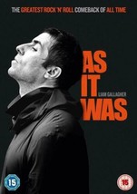Liam Gallagher: As It Was DVD (2019) Charlie Lightening Cert 15 Pre-Owned Region - £13.98 GBP