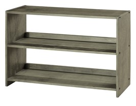 Supplier PD-790D-AG Louver Bookcase In Antique Grey Finish - £110.35 GBP