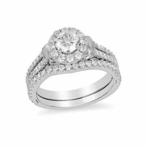 Enchanted Disney Cinderella 1.00CT Round Diamond Collar Engagement Ring - £76.18 GBP