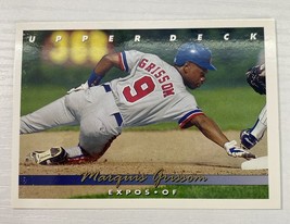 1993 Upper Deck. Marquis Grissom Baseball Cards #356 - £1.27 GBP