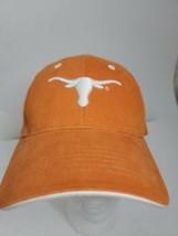 Texas Longhorns Adjustable Cap Hat HMI Headwear Texas Orange Embroidered Logo - £7.84 GBP