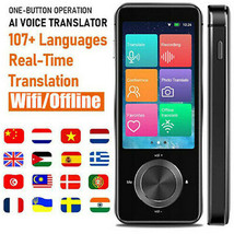 137 Languages Translator Device Smart Two-Way Real-Time Voice Wifi/Offli... - £99.65 GBP