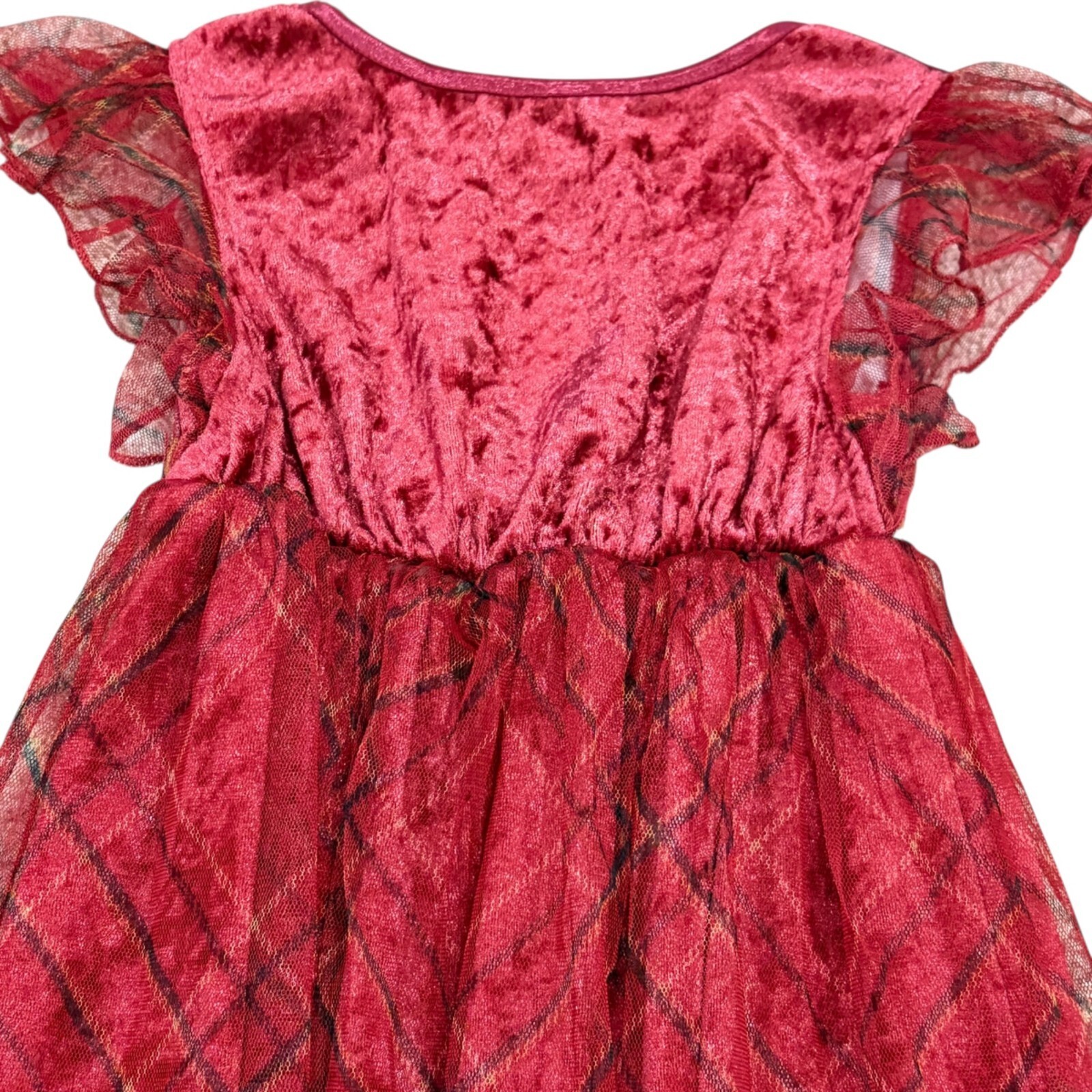 Disney Princess Red Nightgown Pajama Dress 3T Item image 3