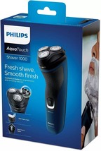Philips S1121 Rasoio Wet or Dry Cordless Flex Heads Rasatura fresca... - £66.48 GBP