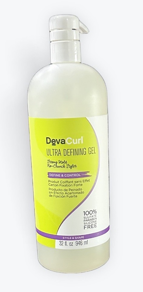 DevaCurl Ultra Defining Gel Strong Hold No-Crunch Styler, 32 oz