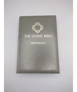 Bible The Living Bible Paraphrased Hard Cover 1971 Tyndale Publish - $223.53 MXN