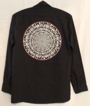 KMFDM Band T-Shirt German Industrial rock Dickies Small Long Sleeve Coll... - $72.57