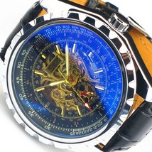 Men&#39;s Watch Famous Brand JARAGAR Fashion Photochromic Glass Mechanical S... - £42.09 GBP