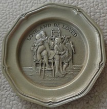 Love, And Be Loved - Franklin MInt Miniature Collectible Plate - VGC BRONZE - £7.05 GBP