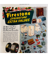 1947 Firestone Tires Advertisement Automobilia Spring Products Vintage D... - $29.99