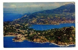 American Airlines Postcard Acapulco Mexico 1956 - £9.01 GBP