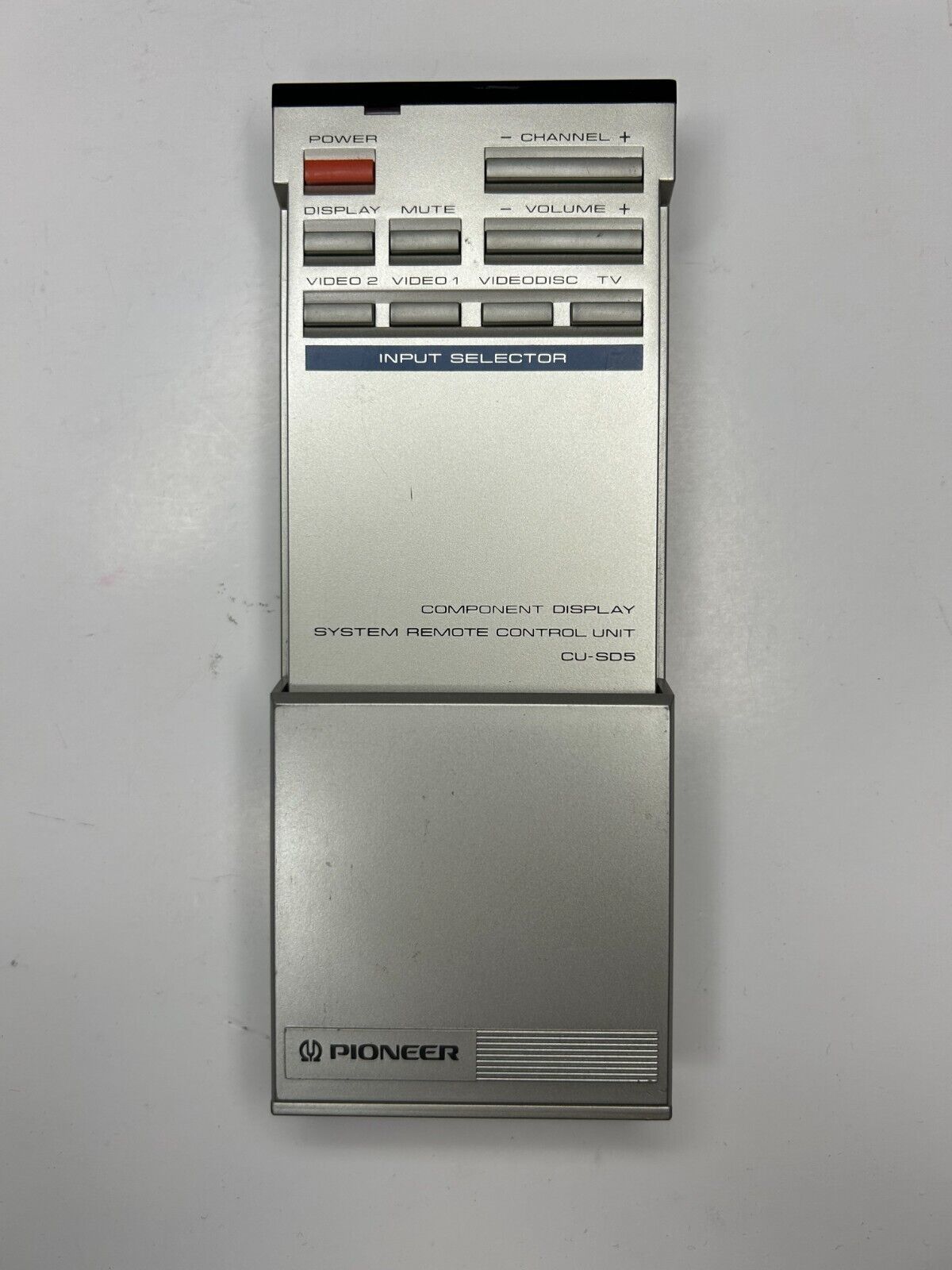 Pioneer CU-SD5 Remote Control OEM fr SD21 SD25 SD26 SEED Expandable TV Component  			