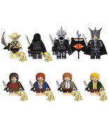 Frodo Merry Sam Peregrin Ringwraith Minifigures The Lord of the Rings Movie Set - $18.99